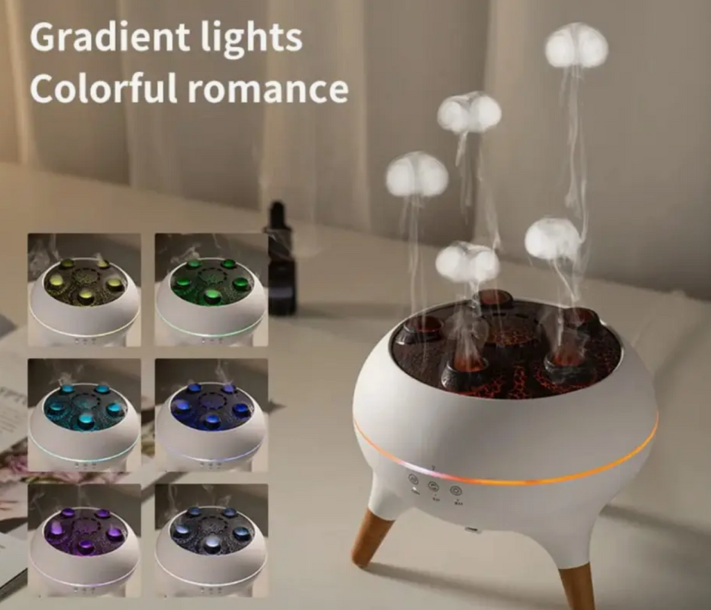 {{♡♤◇≈≈≈Dynamic  JellyFish  Aroma  Diffuser  Humidifier≈≈≈◇♤♡}}